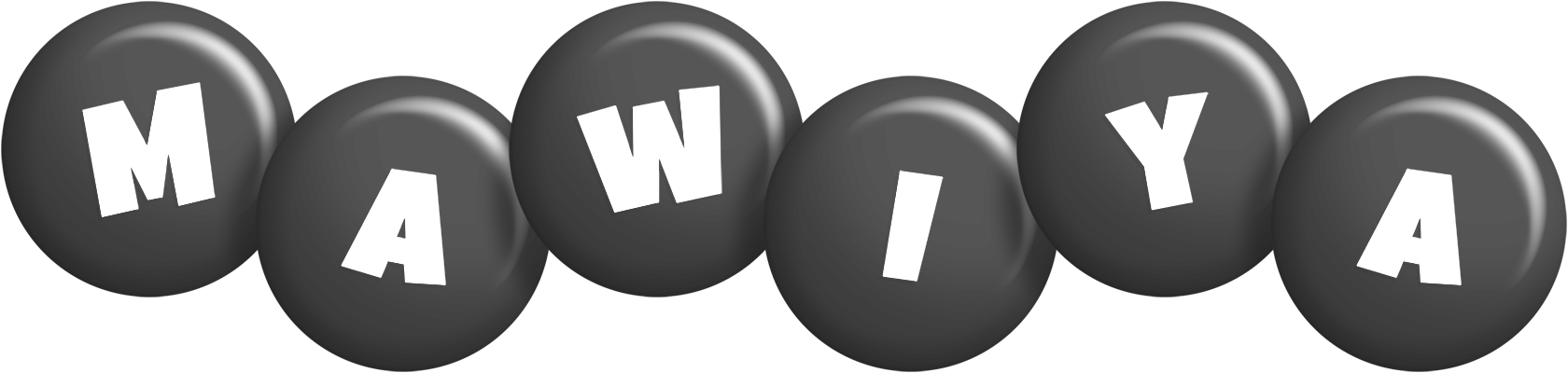 Mawiya candy-black logo