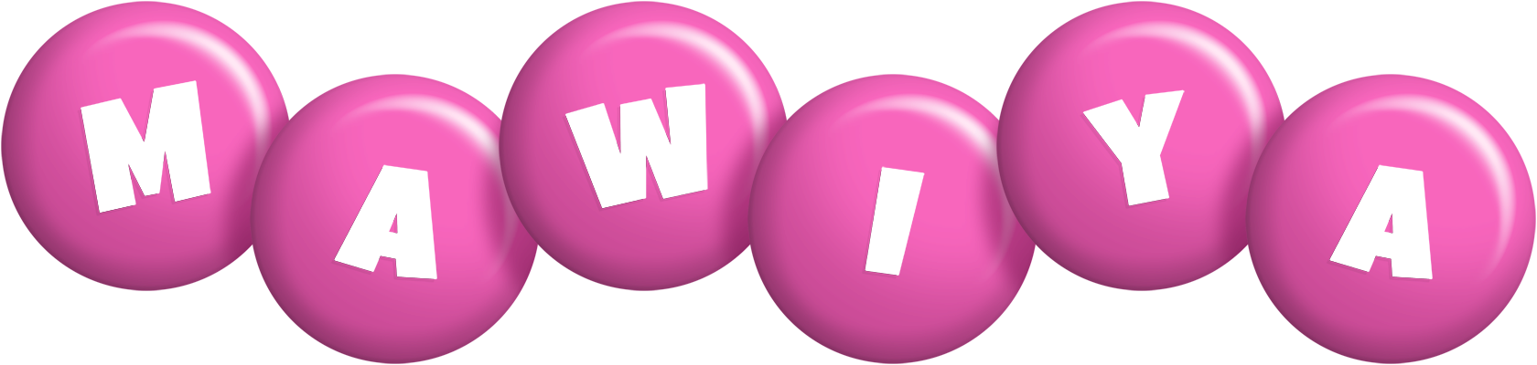 Mawiya candy-pink logo