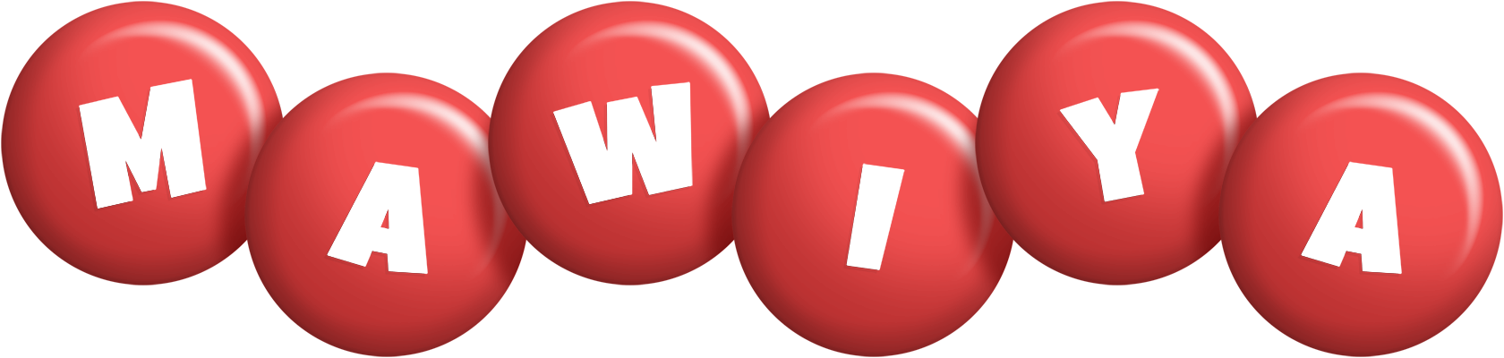 Mawiya candy-red logo