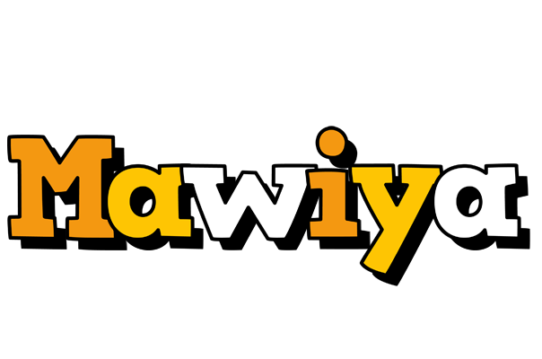 Mawiya cartoon logo