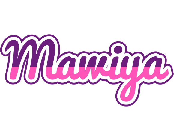 Mawiya cheerful logo