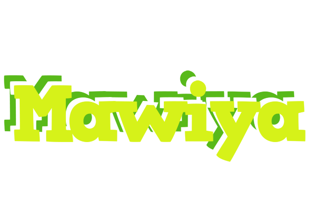 Mawiya citrus logo