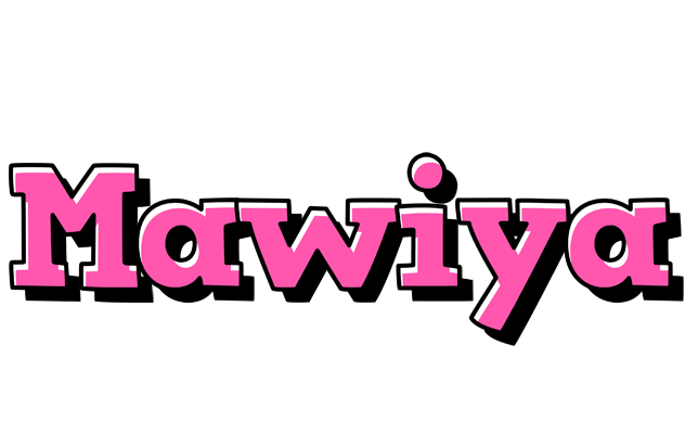 Mawiya girlish logo