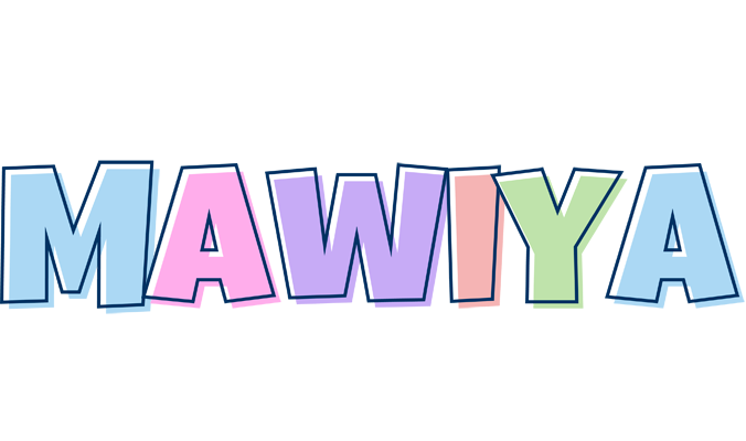 Mawiya pastel logo