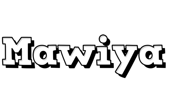 Mawiya snowing logo