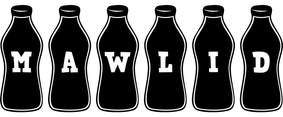 Mawlid bottle logo