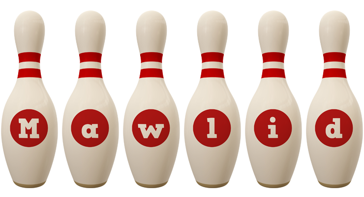 Mawlid bowling-pin logo