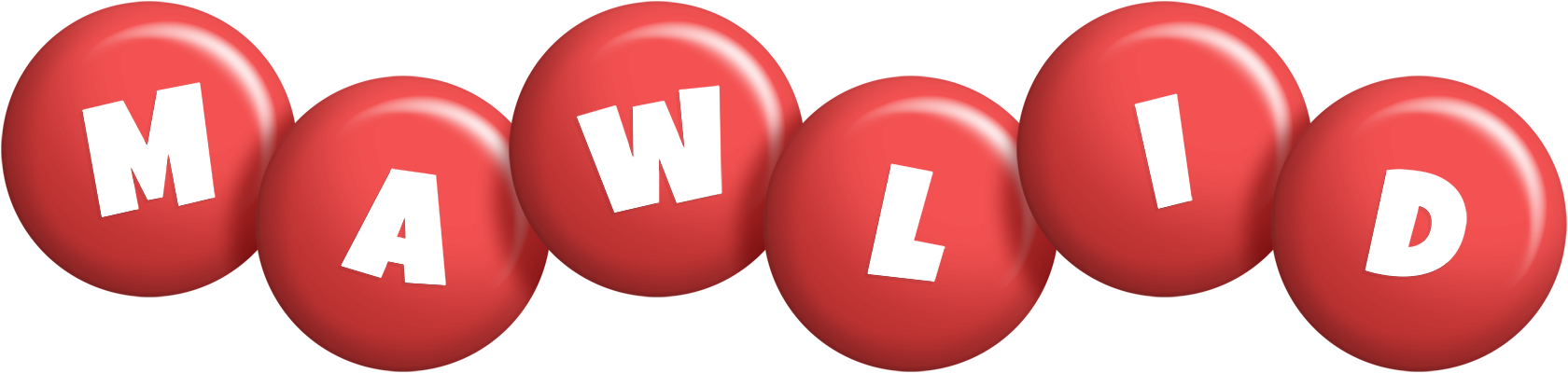 Mawlid candy-red logo