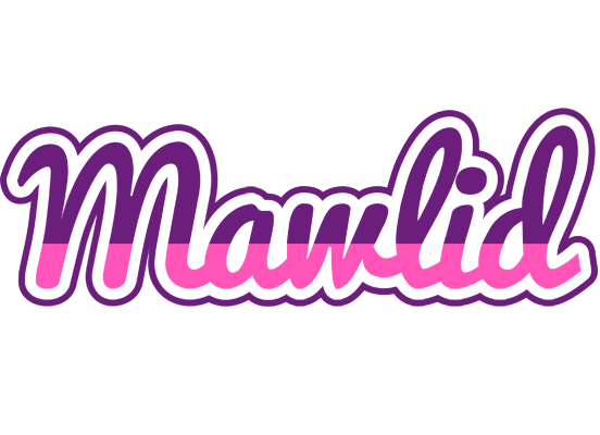 Mawlid cheerful logo