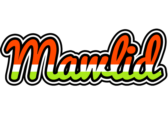 Mawlid exotic logo
