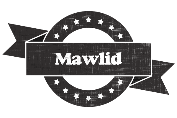 Mawlid grunge logo