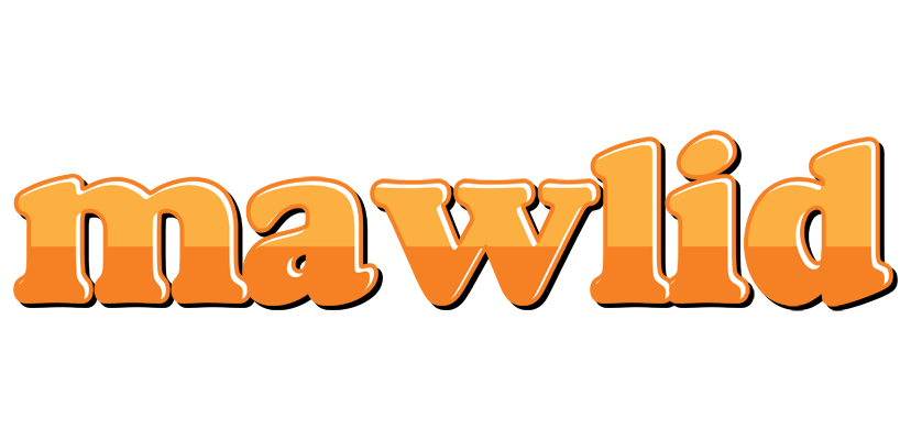 Mawlid orange logo