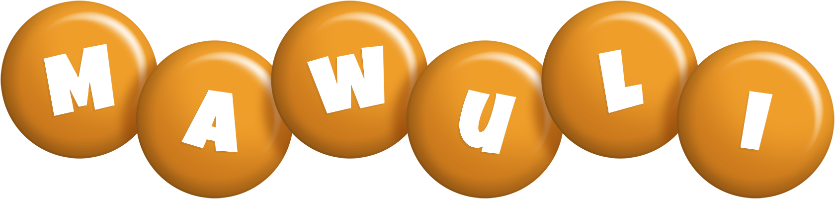 Mawuli candy-orange logo