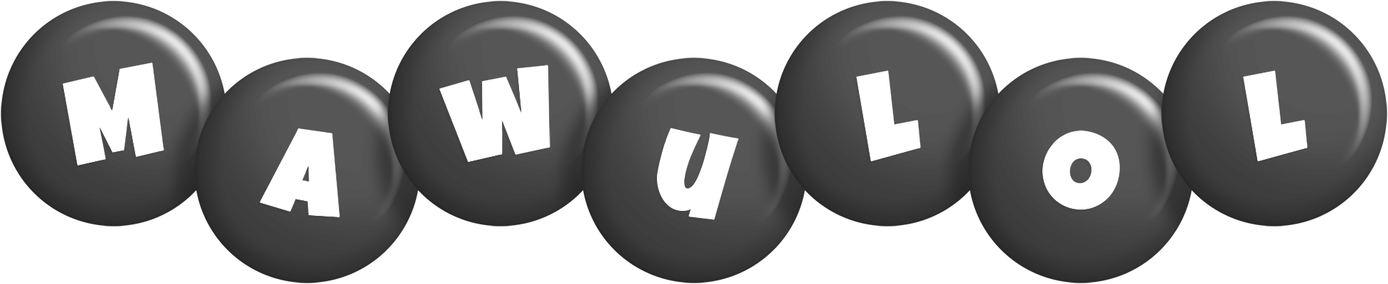 Mawulol candy-black logo