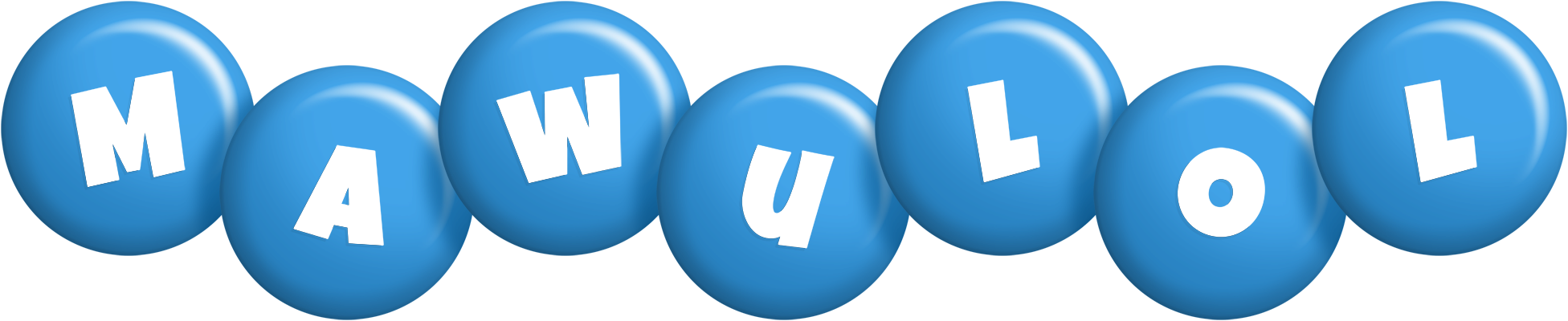 Mawulol candy-blue logo