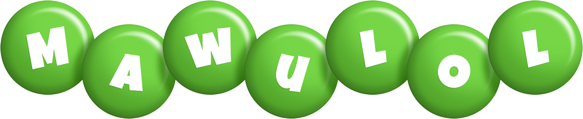 Mawulol candy-green logo