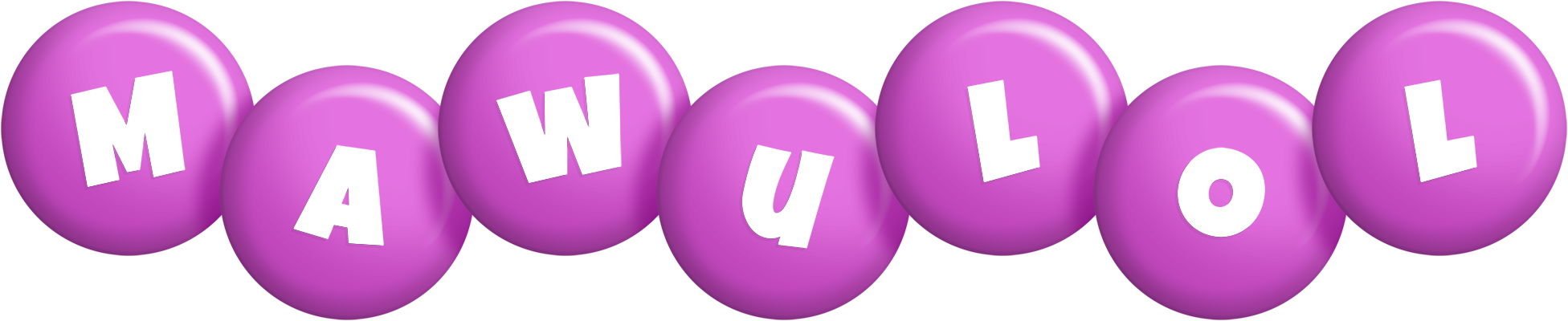 Mawulol candy-purple logo