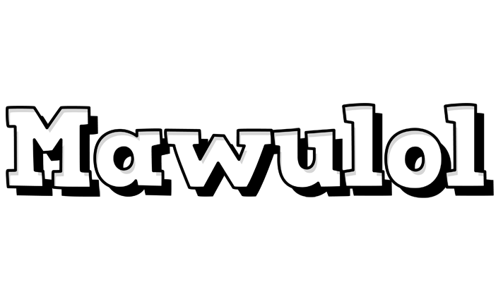 Mawulol snowing logo