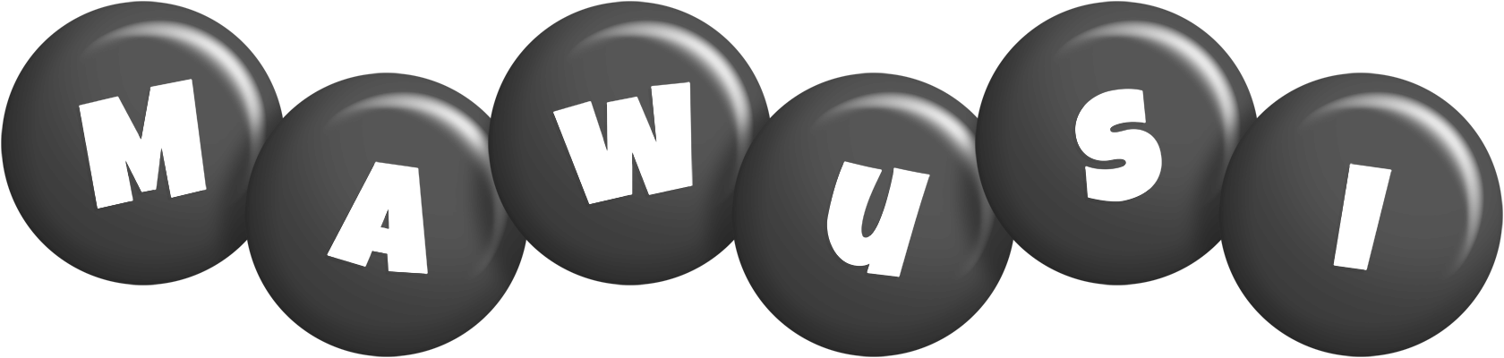 Mawusi candy-black logo