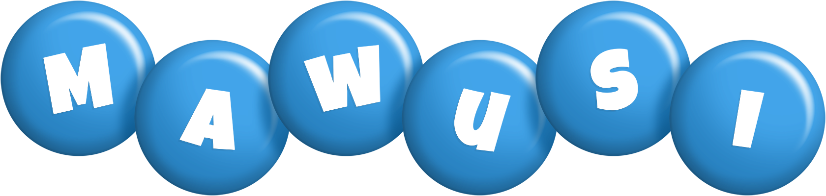 Mawusi candy-blue logo