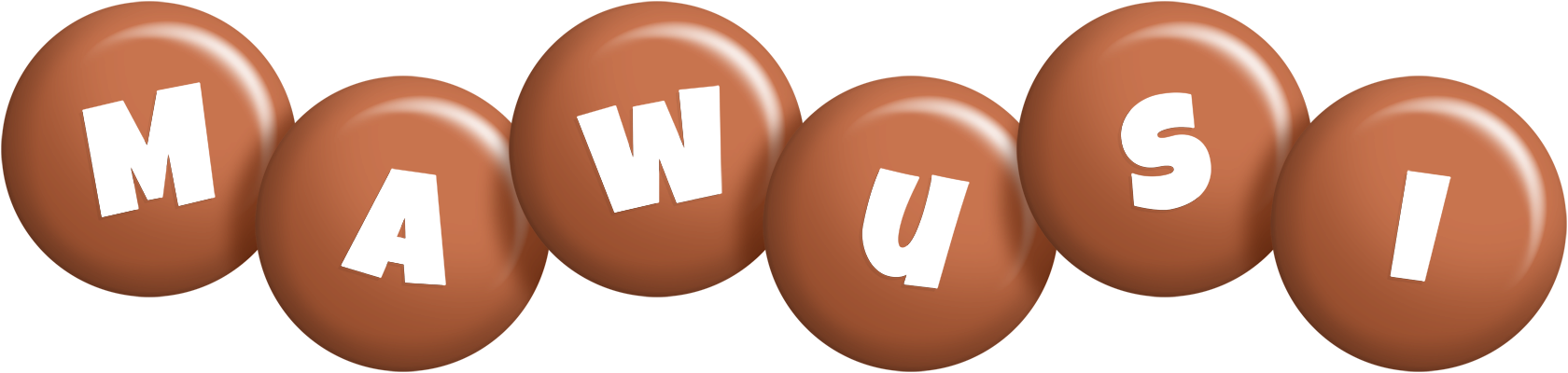 Mawusi candy-brown logo