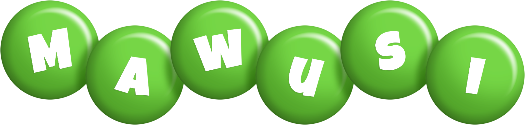Mawusi candy-green logo