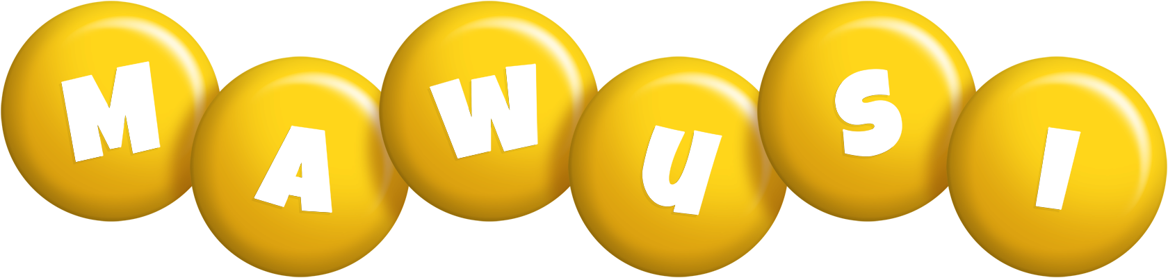 Mawusi candy-yellow logo