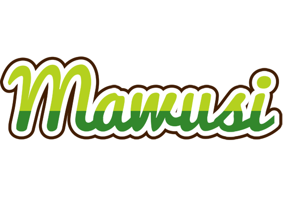 Mawusi golfing logo