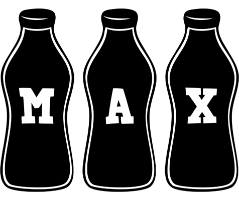 Max bottle logo