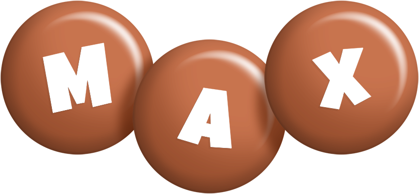 Max candy-brown logo