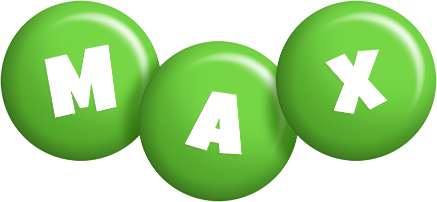 Max candy-green logo
