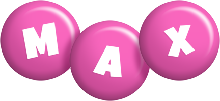 Max candy-pink logo