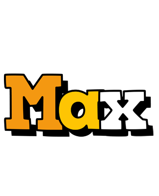 Max cartoon logo