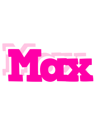 Max dancing logo