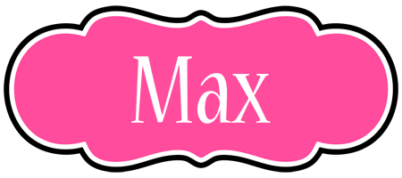 Max invitation logo