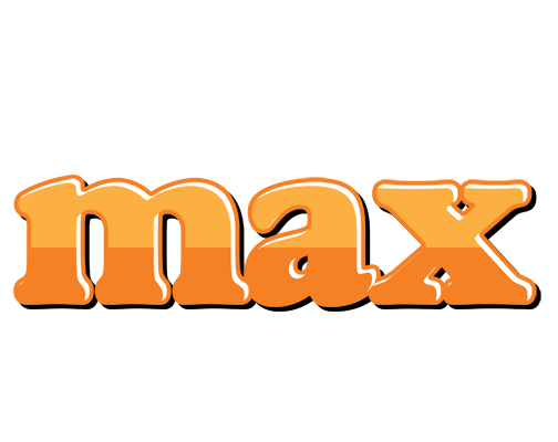 Max orange logo
