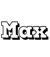 Max snowing logo