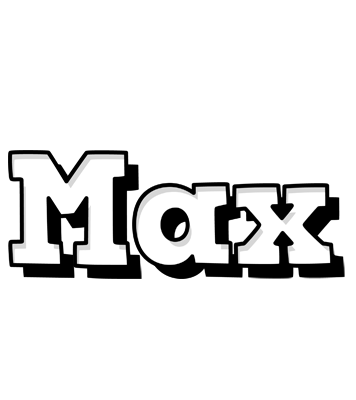 Max snowing logo