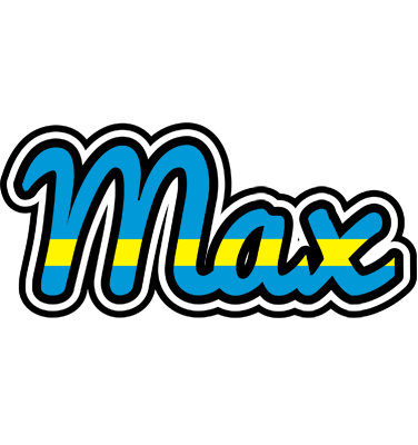 Max sweden logo