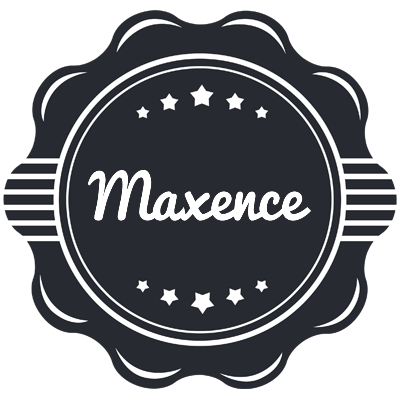 Maxence badge logo