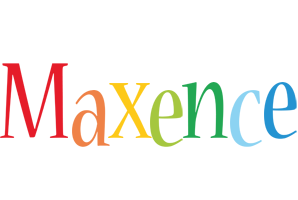 Maxence birthday logo