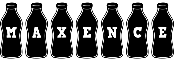 Maxence bottle logo