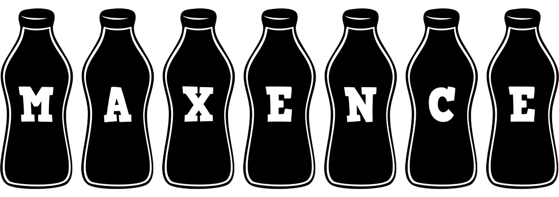 Maxence bottle logo