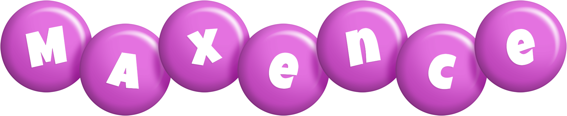 Maxence candy-purple logo