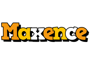 Maxence cartoon logo