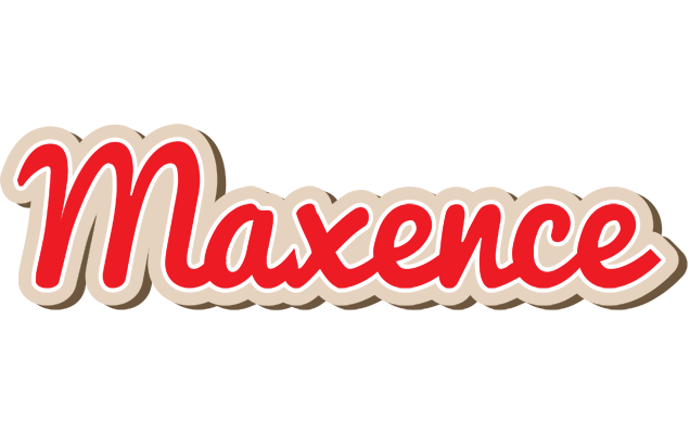 Maxence chocolate logo