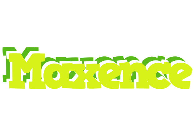 Maxence citrus logo