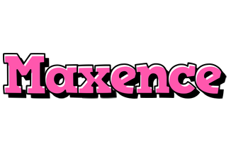 Maxence girlish logo