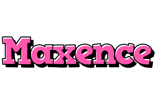 Maxence girlish logo