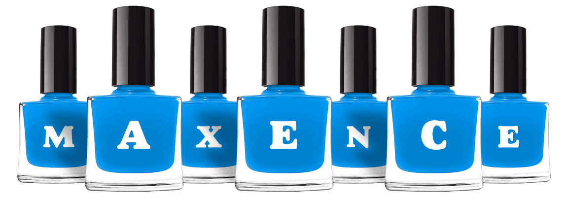 Maxence glossy logo